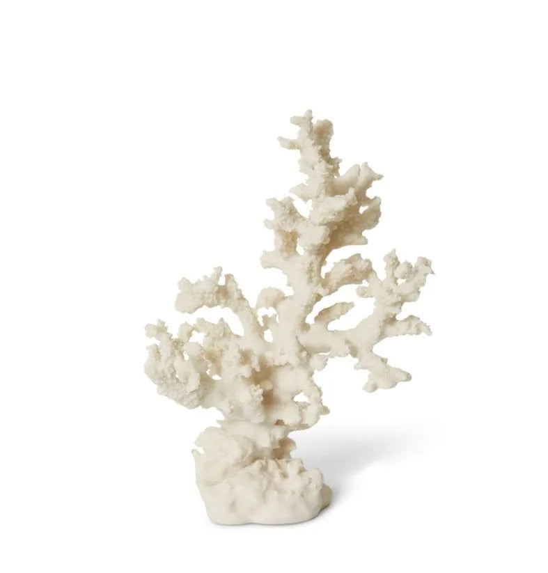 Coral Carnation Sculpture White