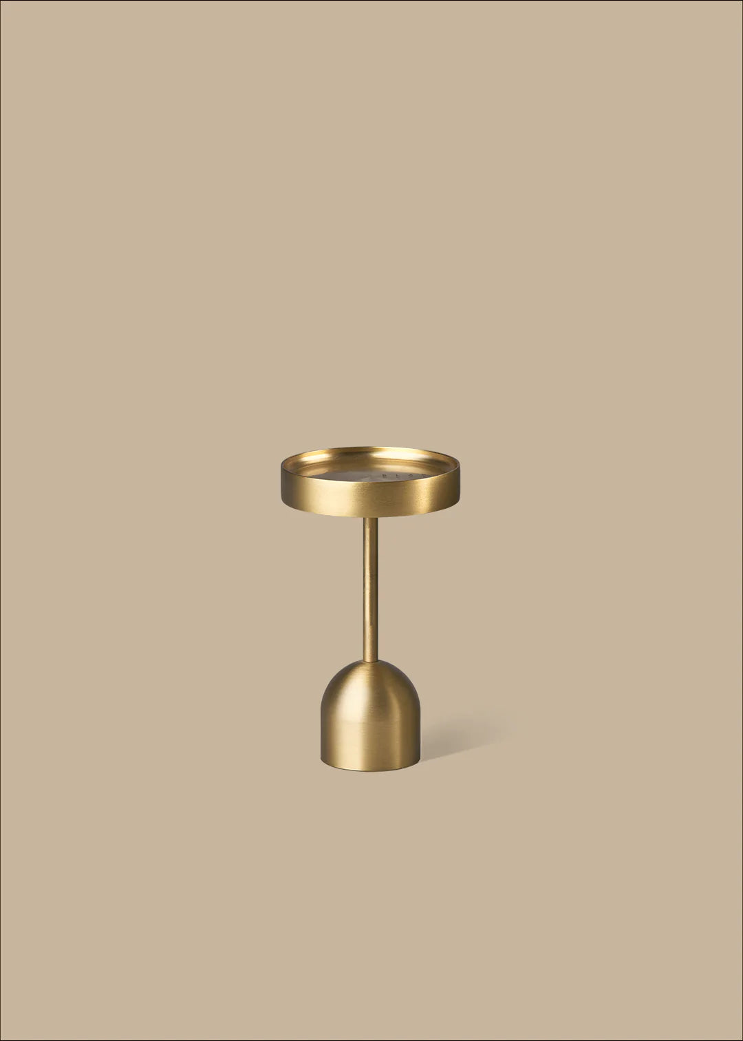 Fountain Brass Candle Holder - Medium