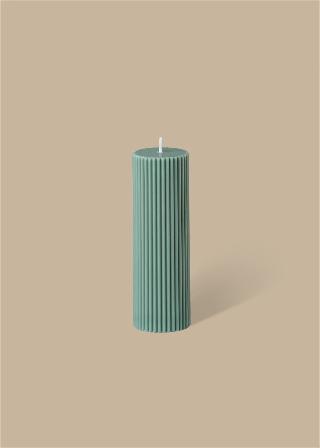 Wide Column Pillar Candle - Eucalyptus