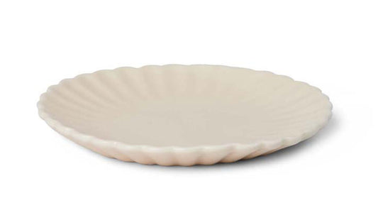 Petals Side Plate - Latte