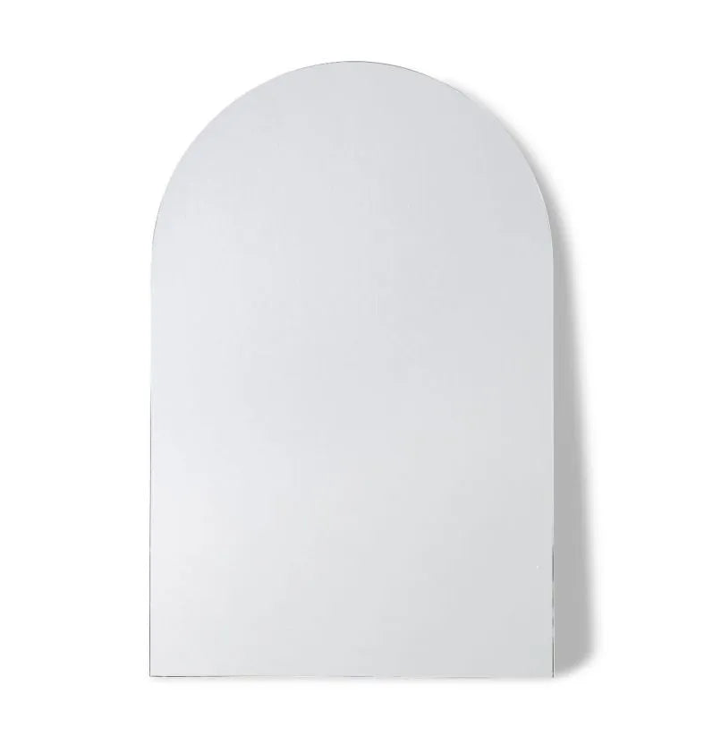 Arch Floor Mirror White