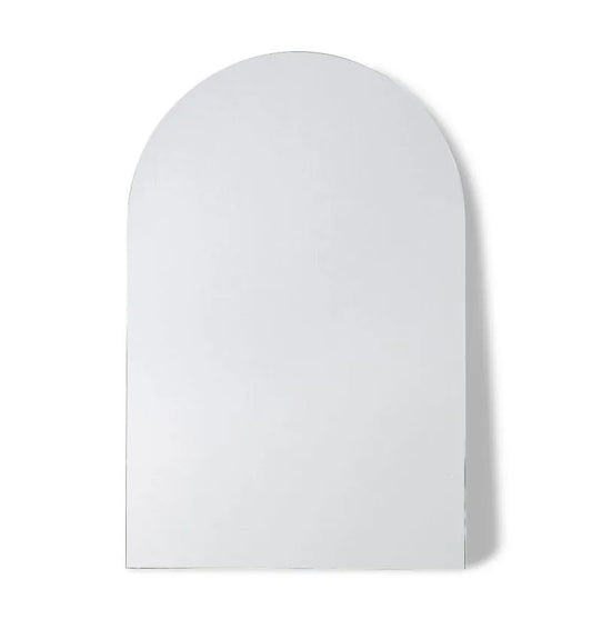 Arch Floor Mirror White