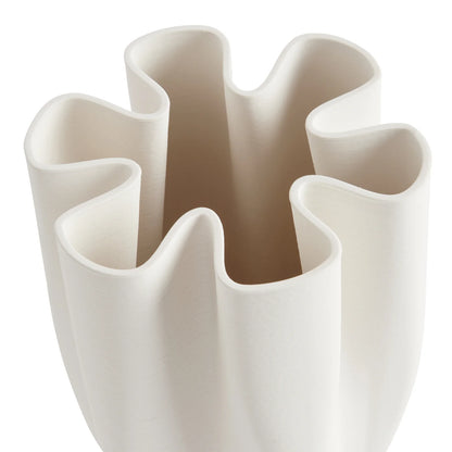 Aurora Vase - Ivory