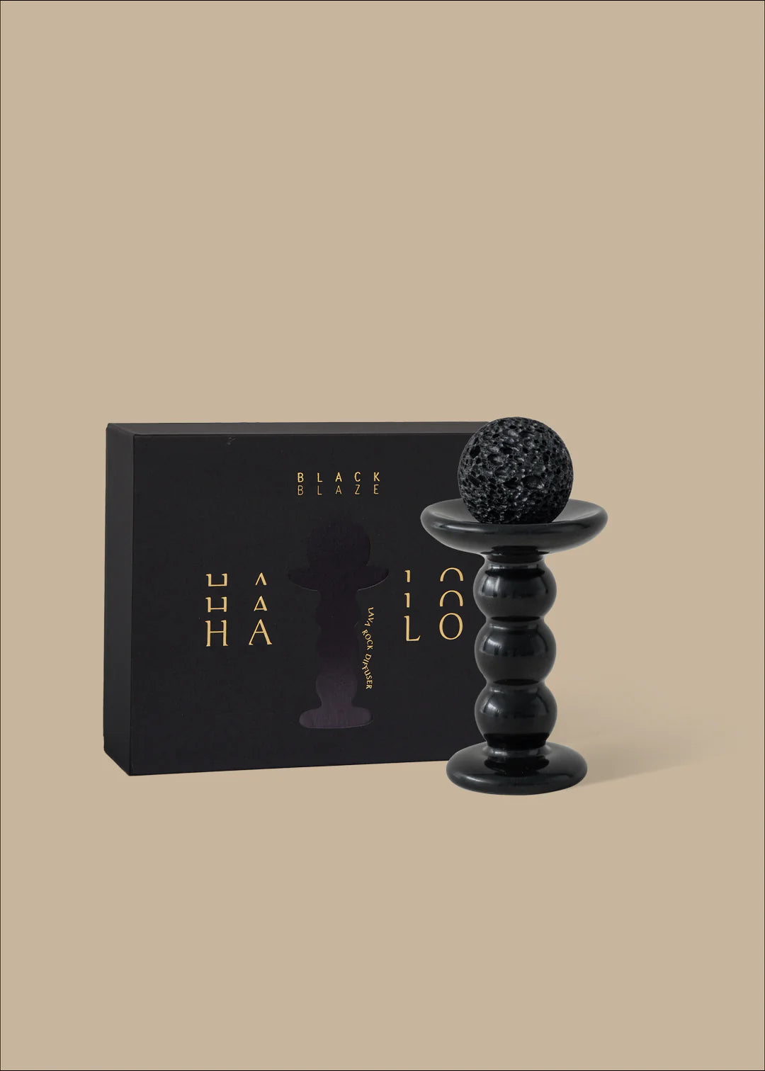 Halo Lava Rock Diffuser Set - Vetiver & Fig