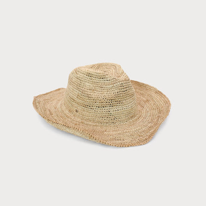 Winton Crochet Fedora - Natural