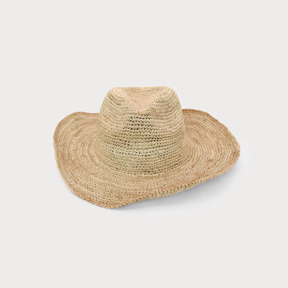 Winton Crochet Fedora - Natural