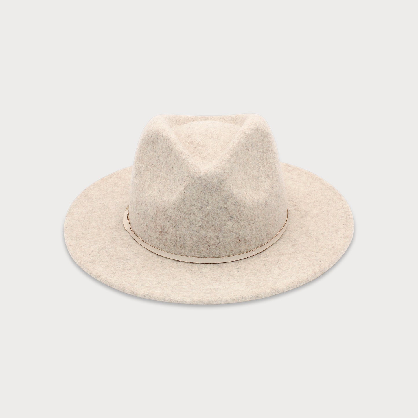 Oslo Wool Fedora in Pebble