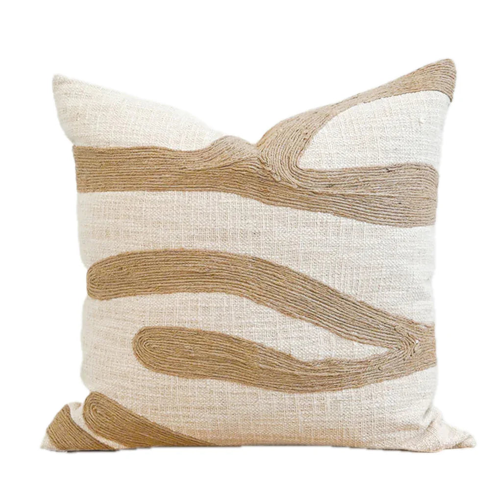 Eadie Lifestyle Zanth Cushion - Ivory/Natural 50x50cm