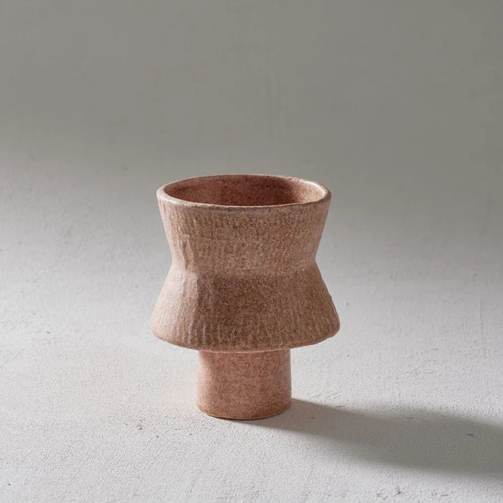 Sascha Vase Small Terracotta