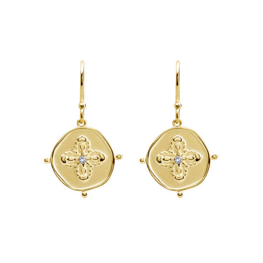 Sahara Earrings - 18KT Gold Plated