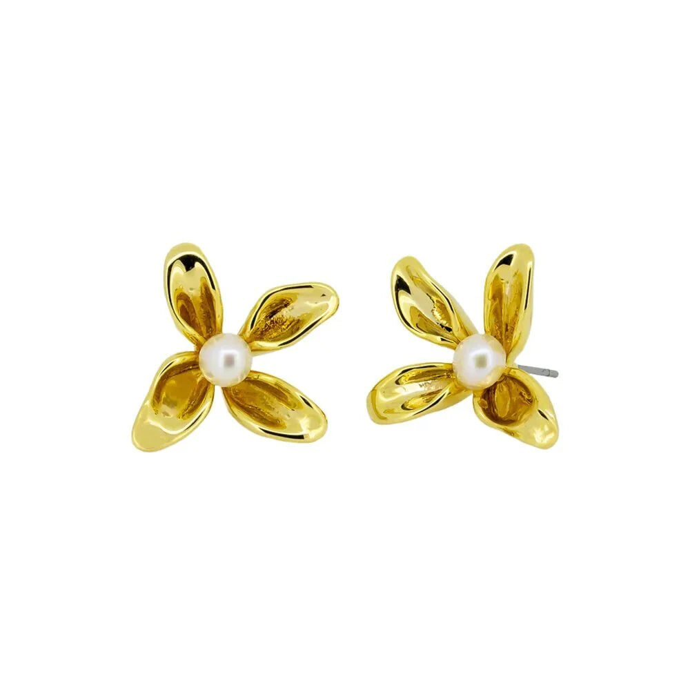 Blanca Flower Studs