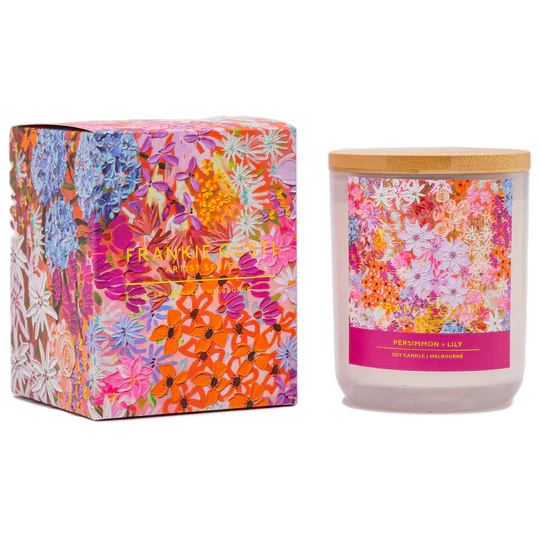 Frankie Gusti - Artist Series - Persimmon + Lily - Candle