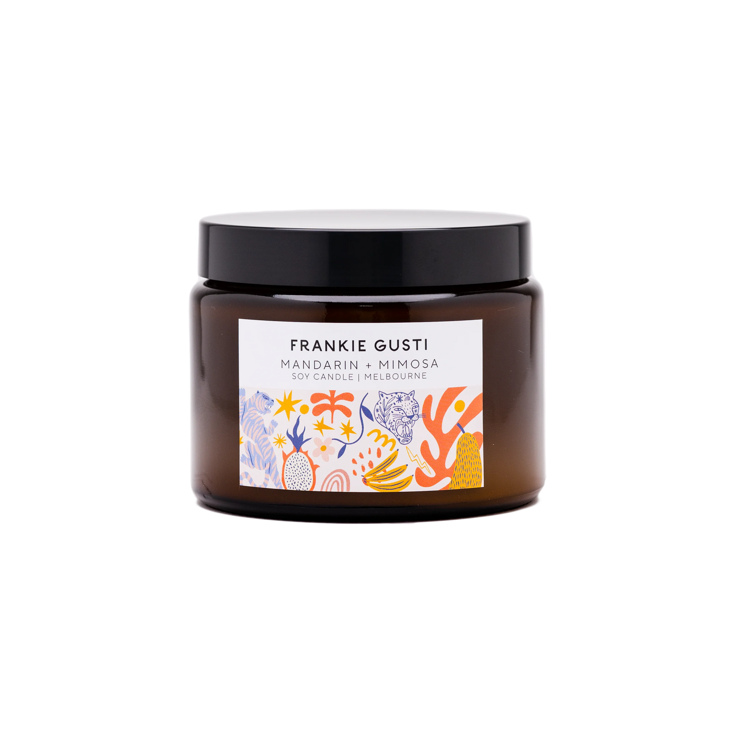 Frankie Gusti - Mandarin + Mimosa - Soy Candle - large