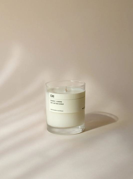 Clear Tumbler Soy Candle - CHI