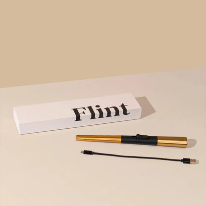 Flint USB Candle Lighter - Gold