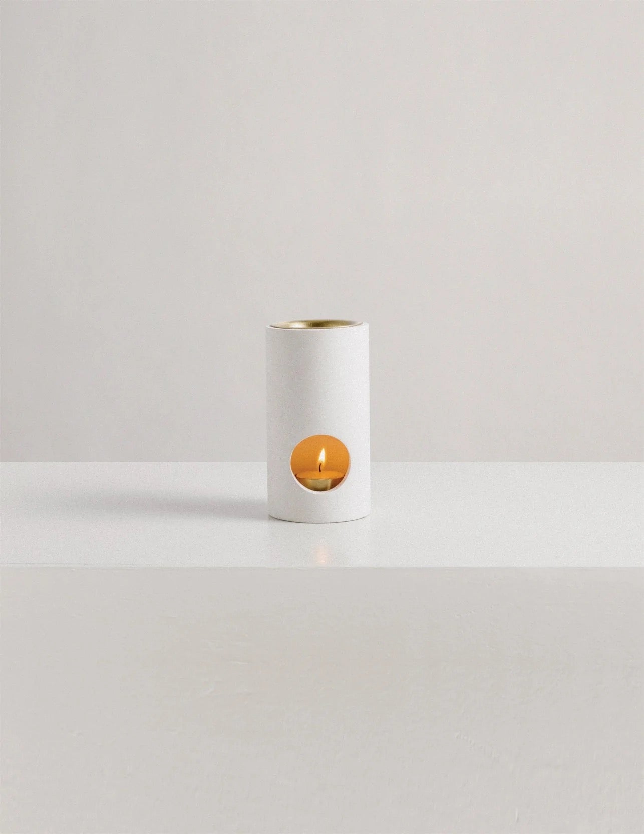 Addition Studio - Synergy Oil Burner - White Limestone