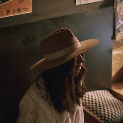 Ace Of Something - Asa Wool Fedora in Camel