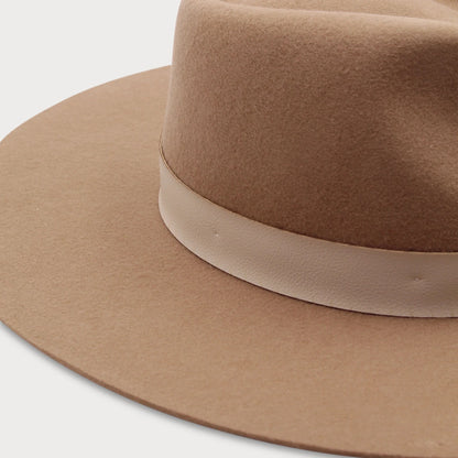 Ace Of Something - Asa Wool Fedora in Camel