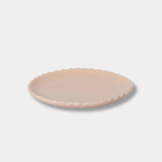 Waves Dinner Plate - Blush