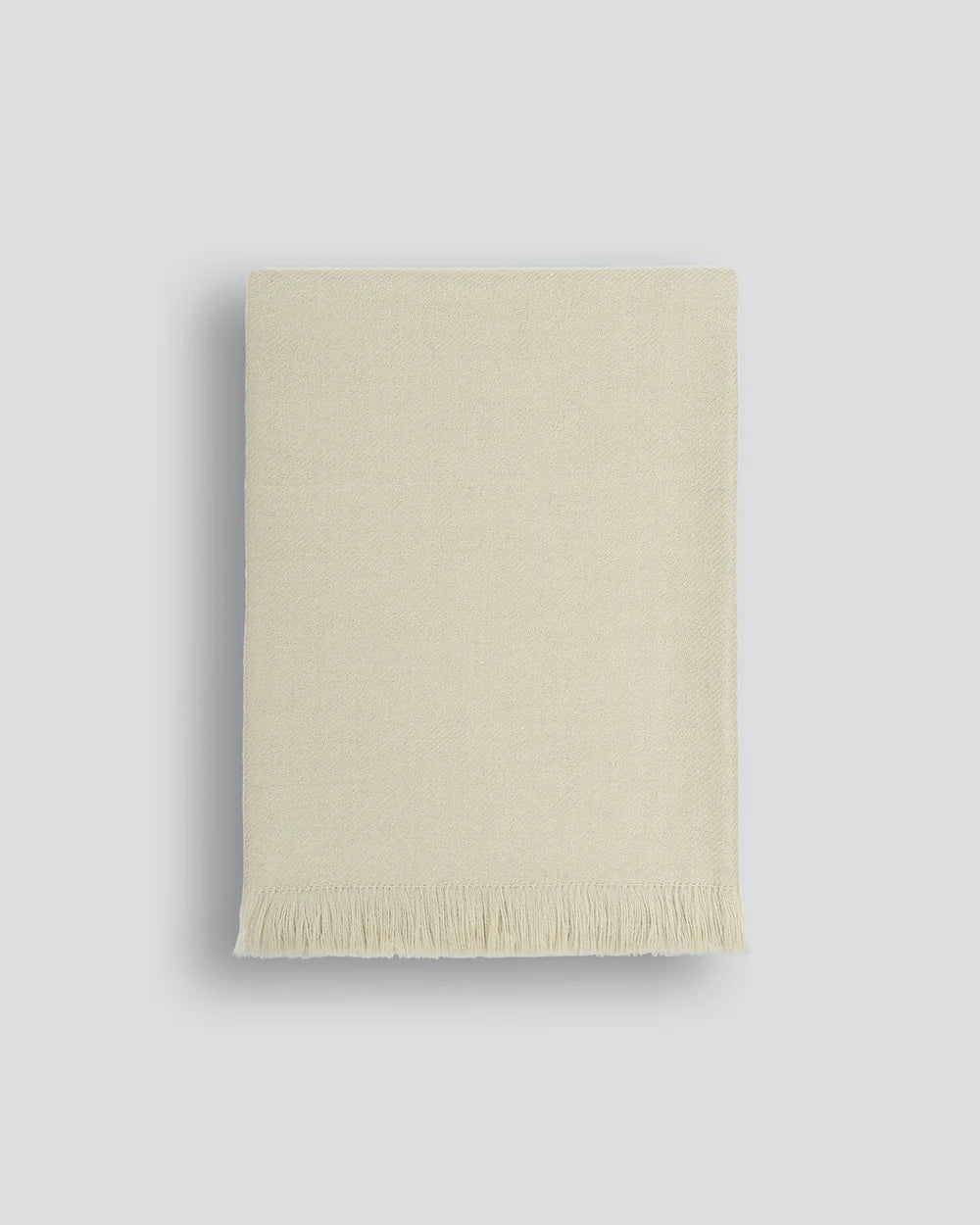 Altona (Wool Blend) Throw - Oat