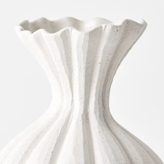 Vase Basma - Large Chalk