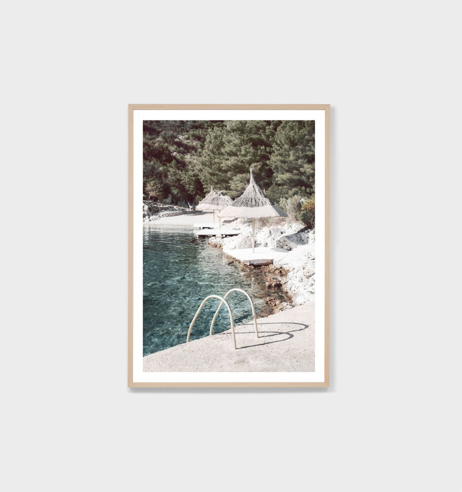 Beachside Ladder Print