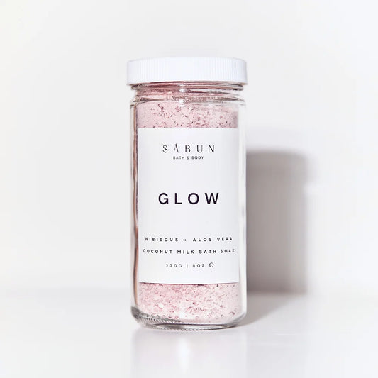 Glow Bath Soak - Coconut Milk Epsom Bath Salts