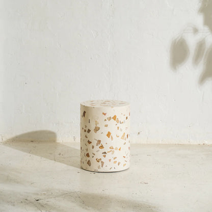 Illia Terrazzo Stool/Side Table