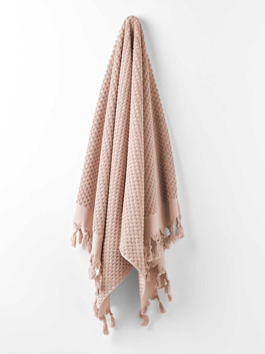 AURA BATH TOWEL MILOS PINK CLAY