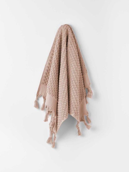 AURA HAND TOWEL MILOS PINK CLAY