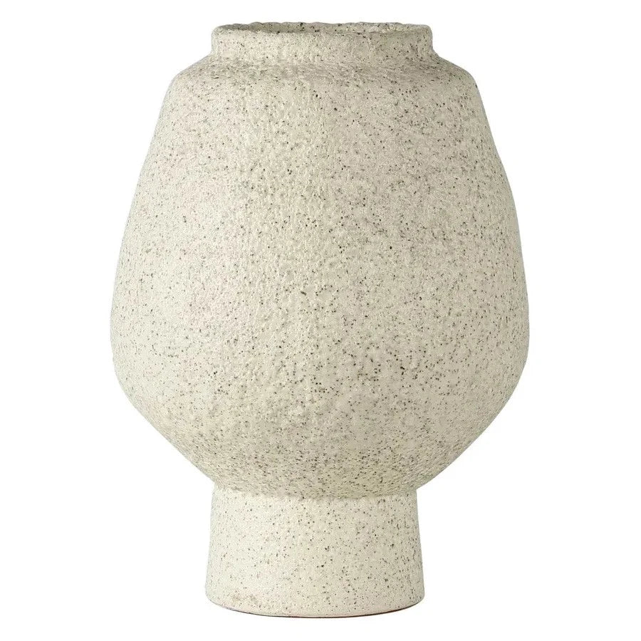 Bolero Round Vase White