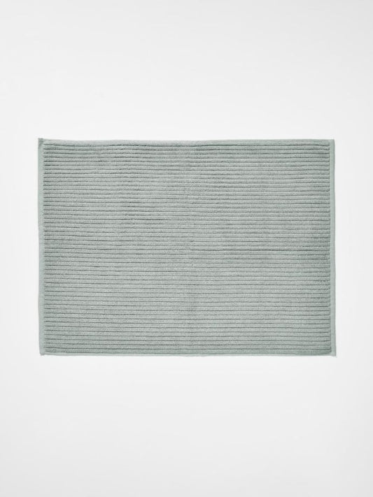 AURA BATH MAT PAROS RIB SAGE