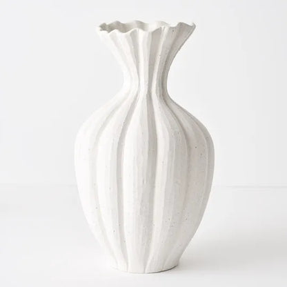 Vase Basma - Large Chalk