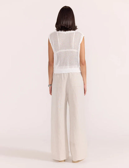 Harper Relaxed Pant - Natural Marle - Staple the Label