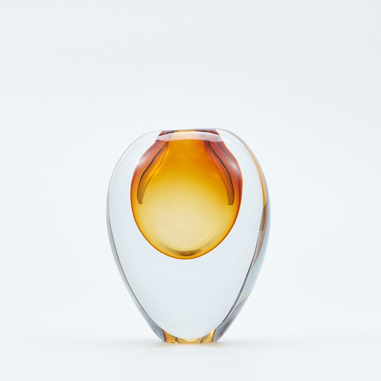 Perle Vase, Large, Colour - Amber