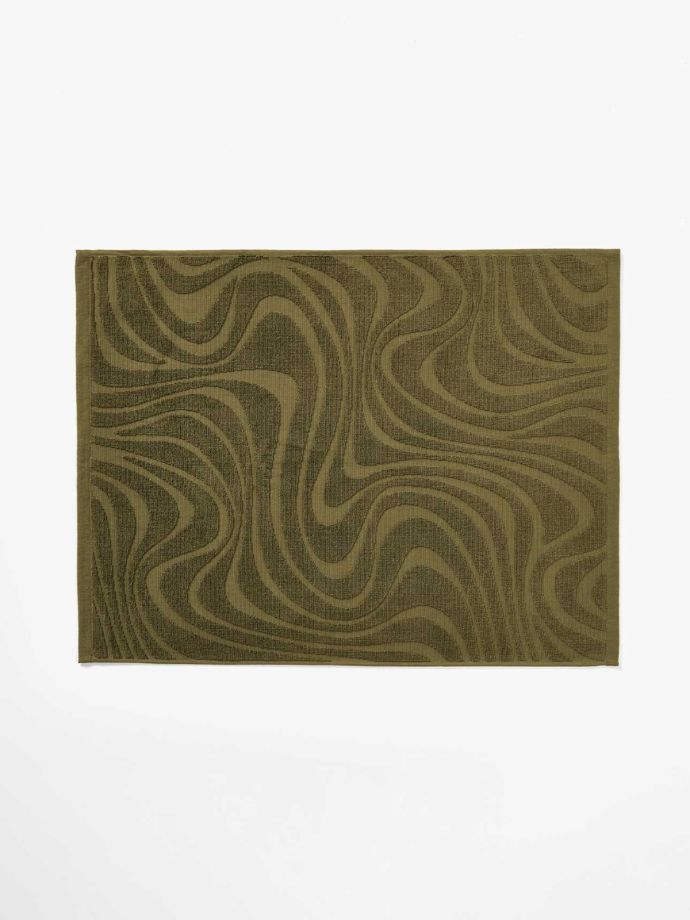 AURA BATH MAT WAVE WILLOW